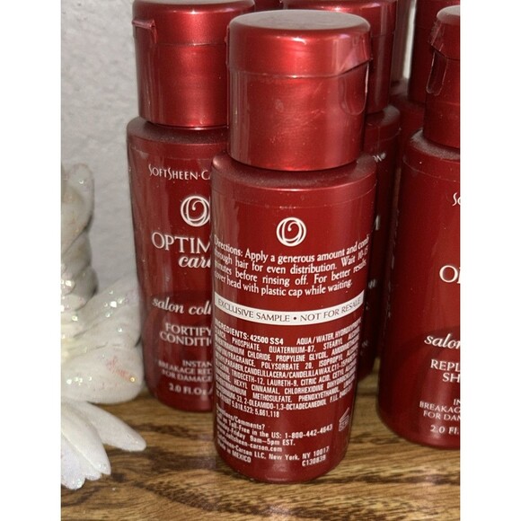 7 x SoftSheen Carson Optimum Breakage Reduction Hair Conditioner 2oz Treatment - Picture 2 of 3